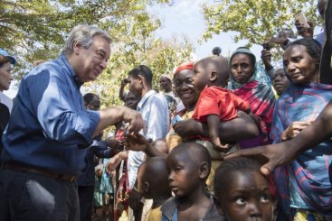 El Secretario General visita la República Centroafricana